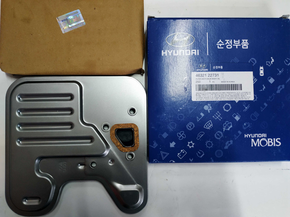 Hyundai/Kia Фильтр масляный АКПП Cerato 1.6, Rio 3, Getz, Elantra XD 1.6, Elantra 2.0 (4632122731) [70051500] на Автозапчасти Автозапчасти