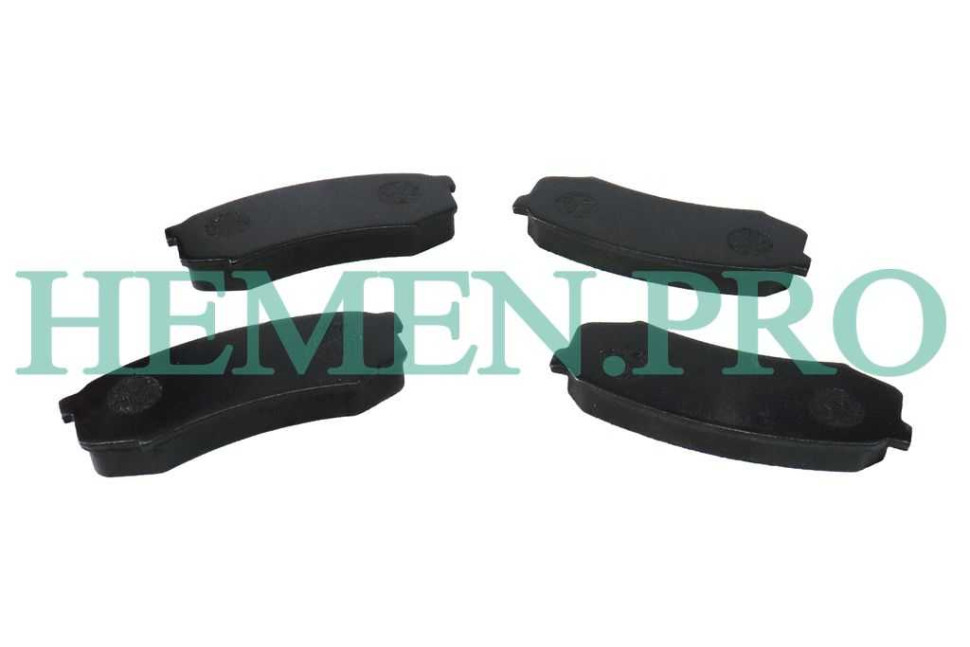 Hemen Колодки тормозные задние TOYOTA: HILUX пикап 01-05, LAND CRUISER 03-, LAND CRUISER 84- (HTS55368) [70055368] на Автозапчасти Автозапчасти