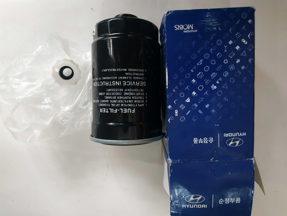 Hyundai/Kia Фильтр топливный D4/D6 i30, i40, Santa Fe, Sorento (319222B900) [70051507] на Автозапчасти Автозапчасти