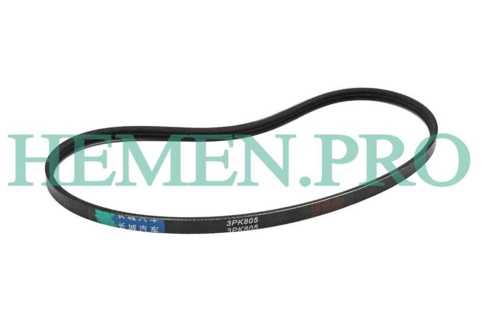 Great Wall Ремень насоса гур Hover H6 GW4G15B (3407013XKZ20A) [70057916] на Great Wall (Грейт Волл) для китайских авто