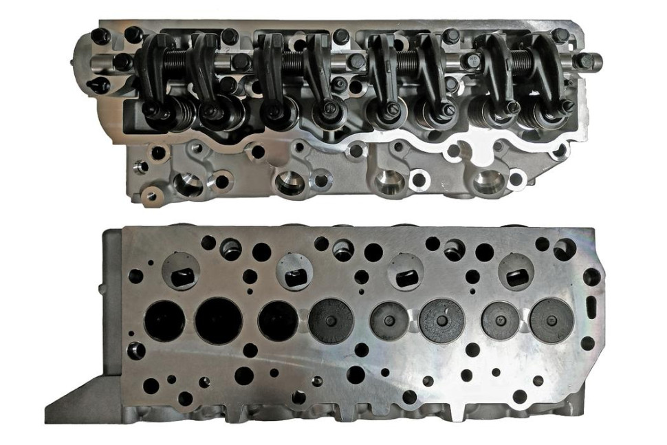 Hemen Головка блока В СБОРЕ с распредвалом и клапанами Mitsubishi Hyundai 2.5TD Седло 0,8mm (HD49914) [70049914] на Автозапчасти Автозапчасти